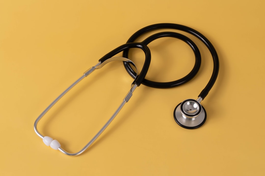 Healthcare professional with stethoscope